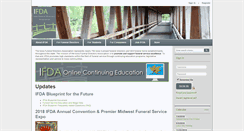 Desktop Screenshot of iafda.org